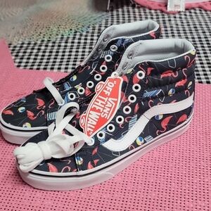 COPY - Vans High-Top Sneakers with Flamingo Print